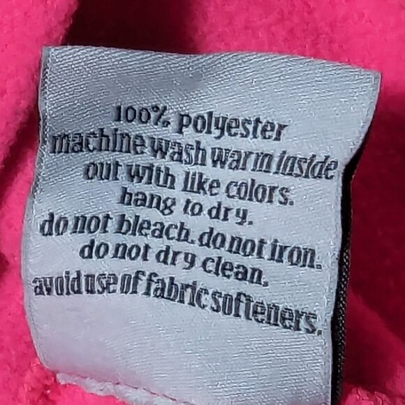 Dudley Stephens Baldwin Turtleneck In Terry Fleece Pink Size SZ S Small - Picture 14 of 14